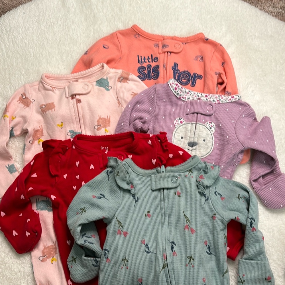 Just one you made by Carter’s newborn for girl fotties.